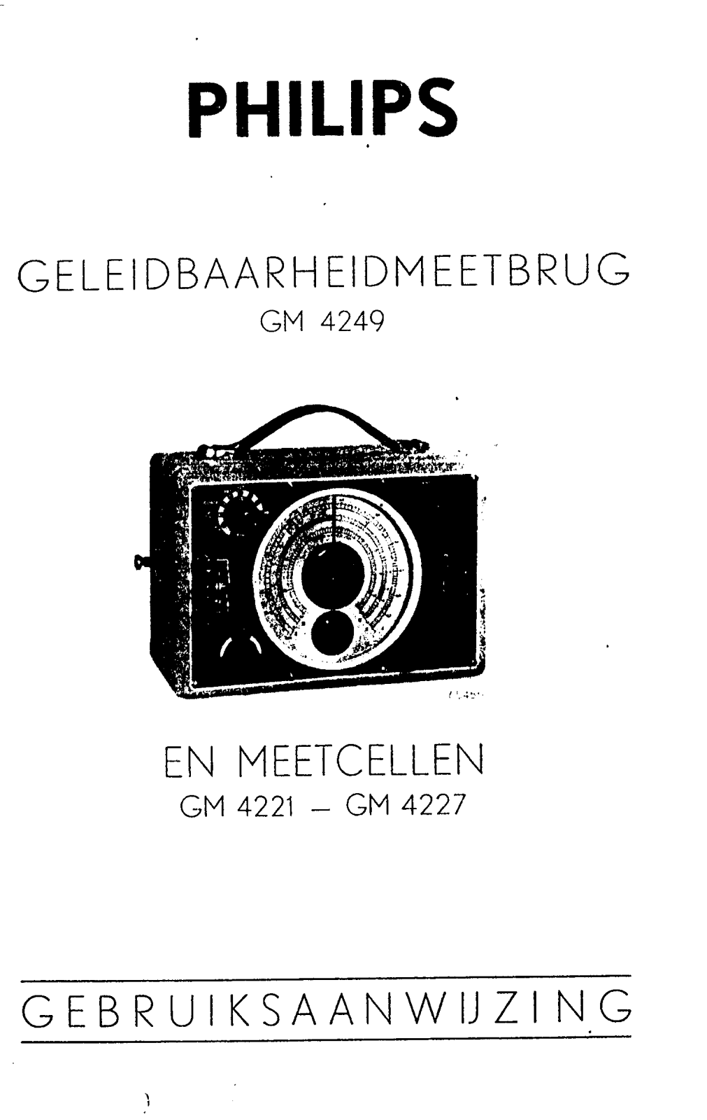 Philips GM4249-1 Schematic