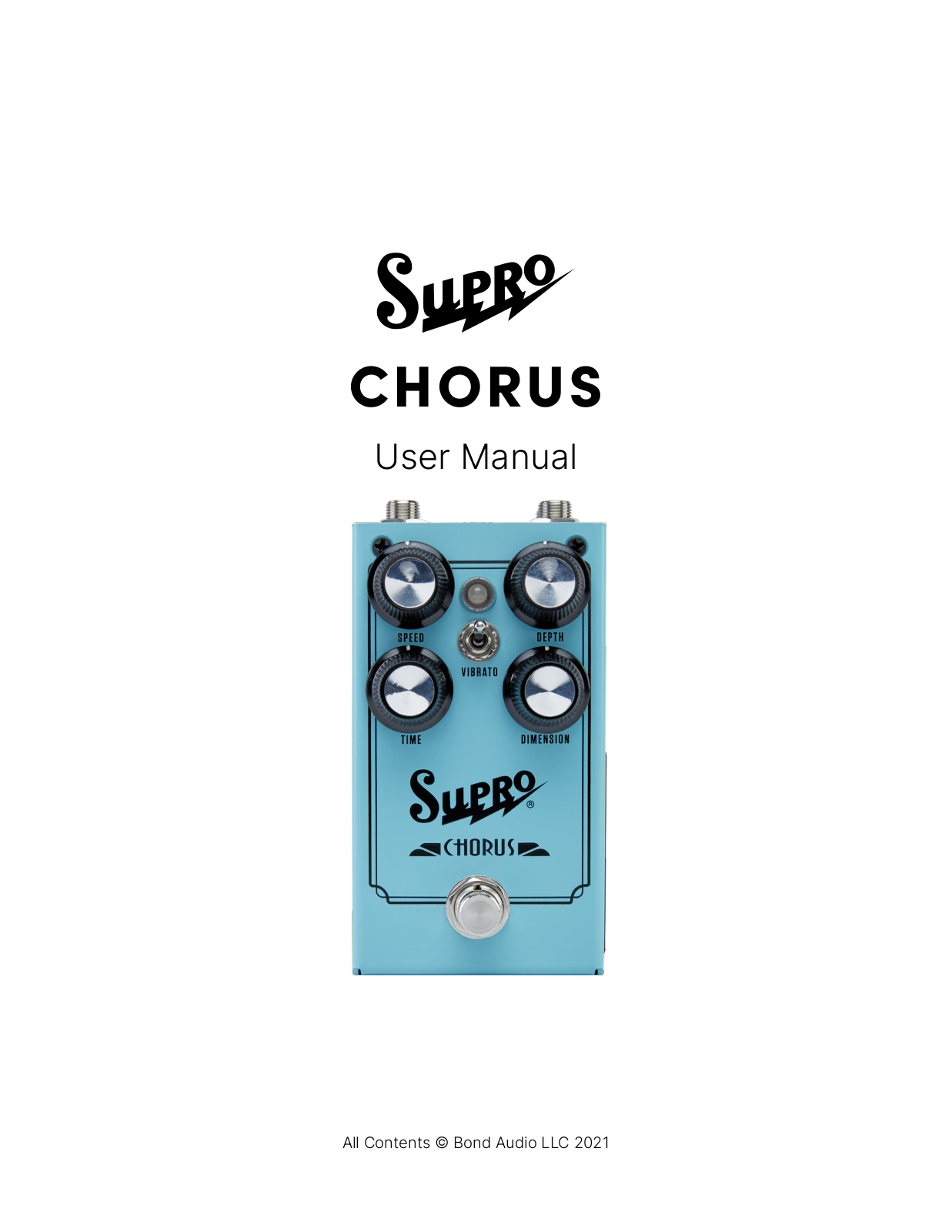 Supro Chorus User manual