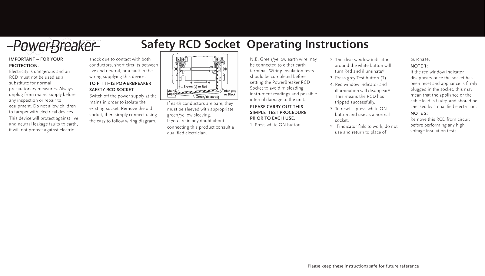 GreenBrook K22-WP10 Installation Instructions - ManualMachine.com