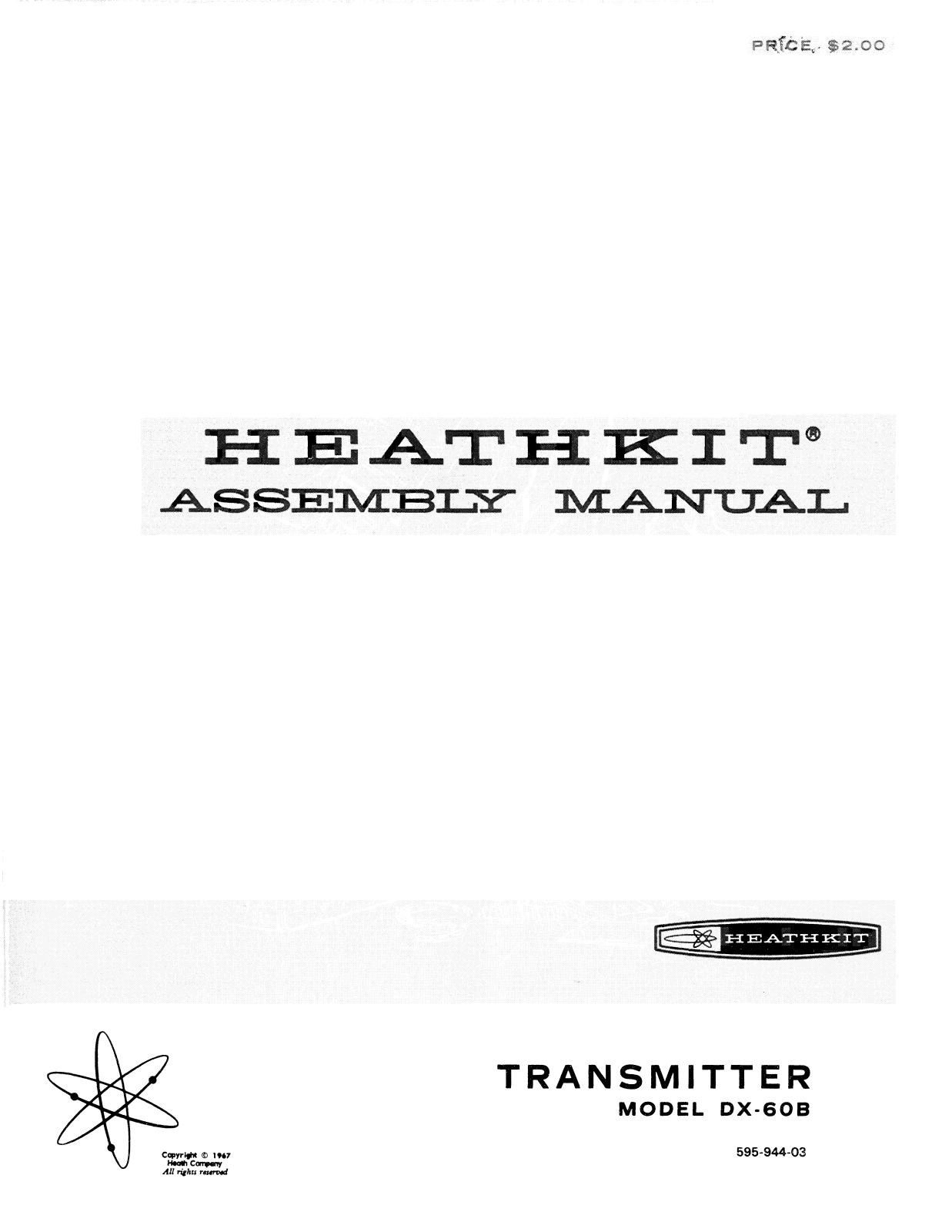 Heathkit DX-60B User Manual