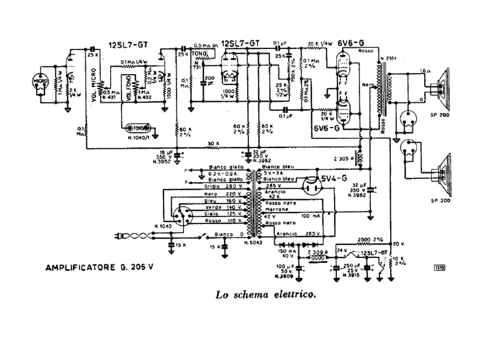 Geloso g205v schematic