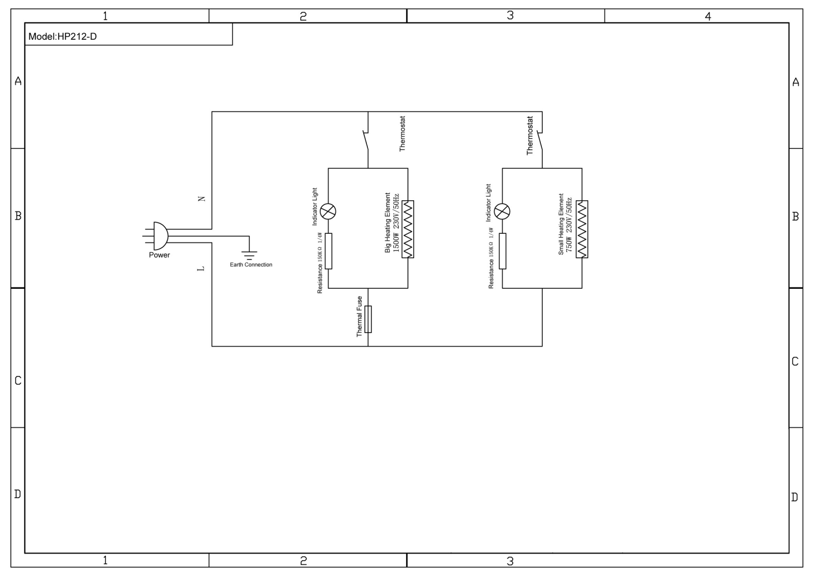 Maxwell HP212-D Circuit diagrams