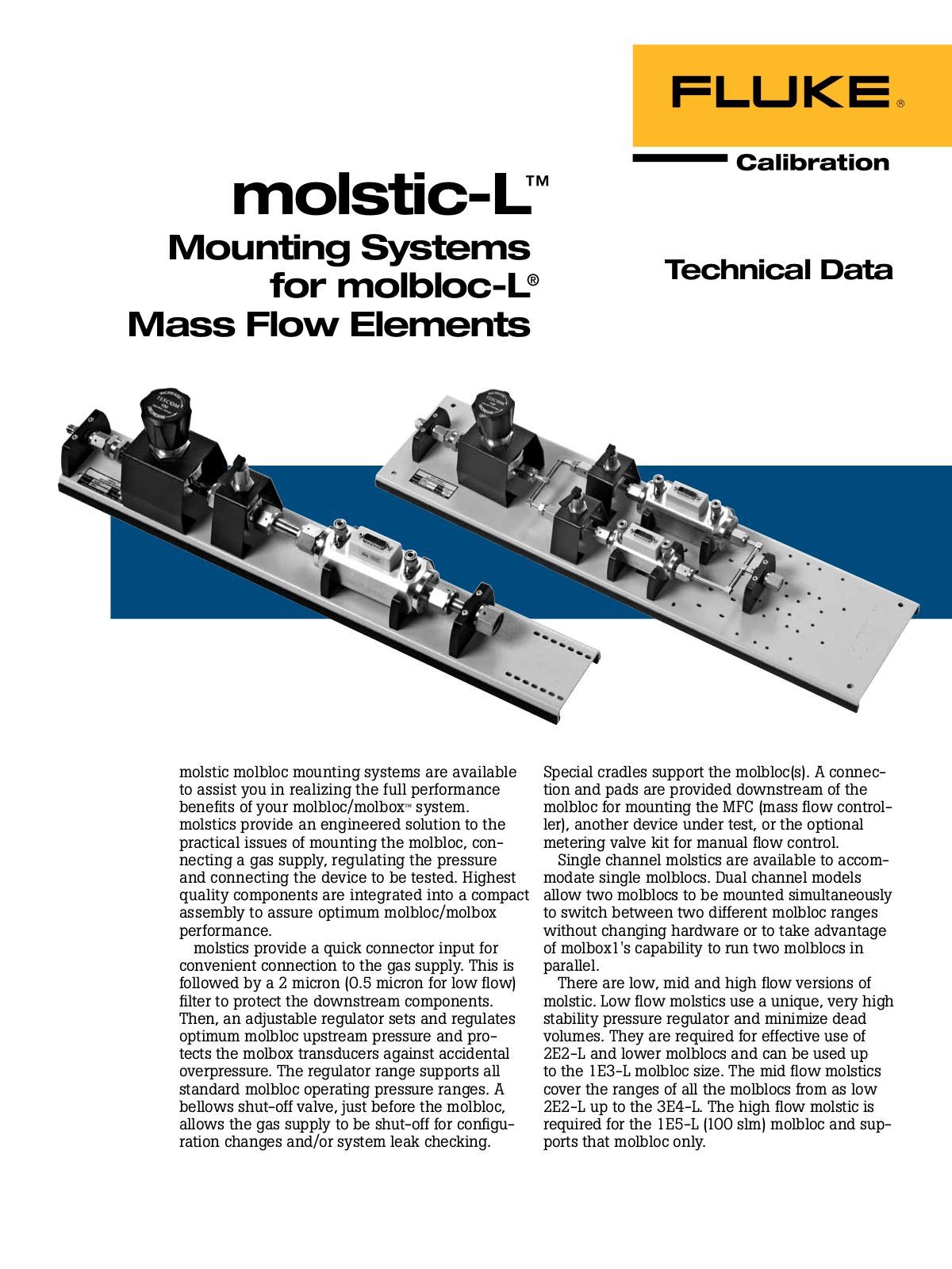 Fluke molstic-L Data sheet