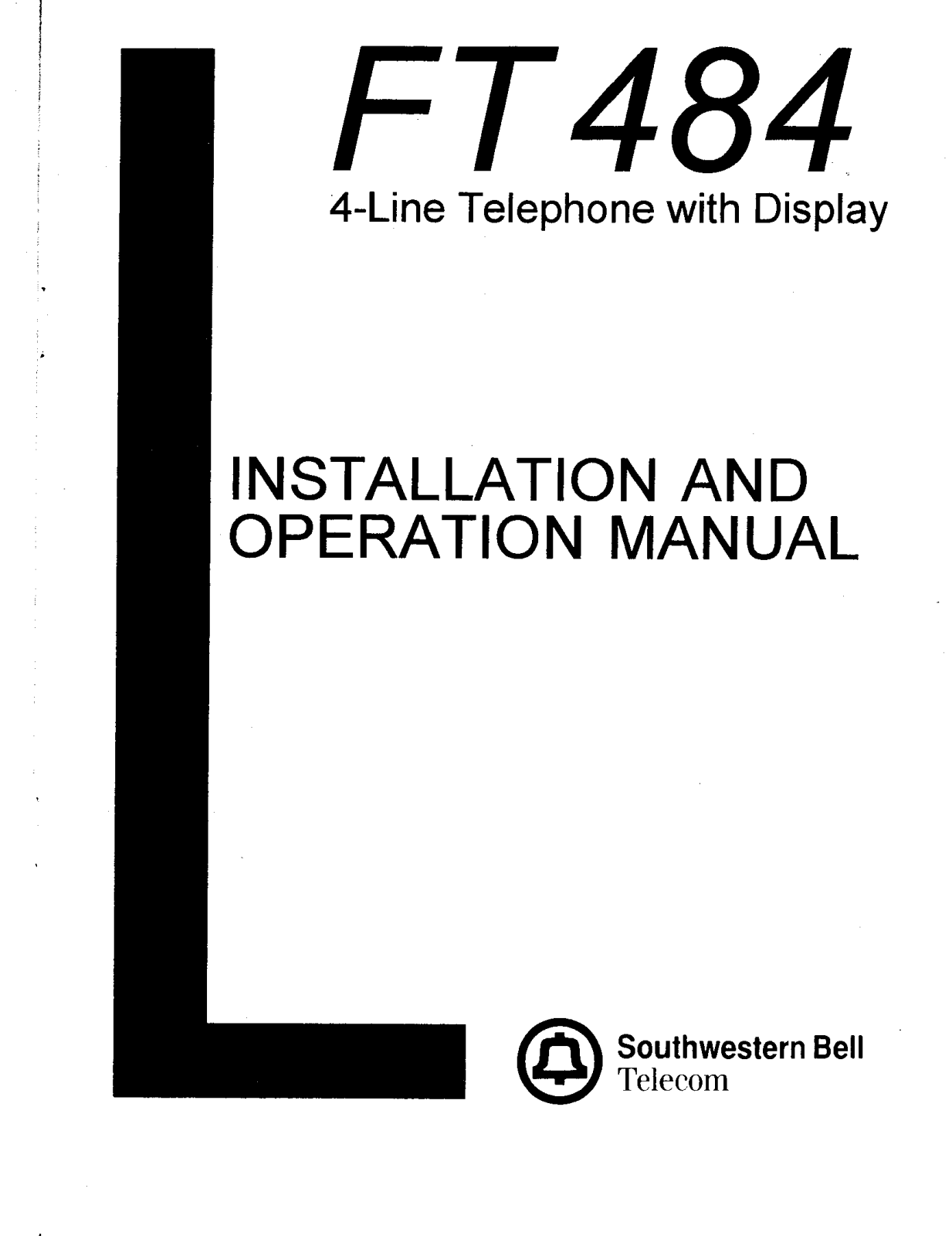 Southwestern Bell FT484 User Manual