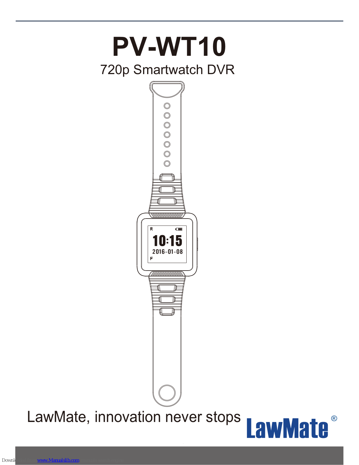 Lawmate PV-WT10 User Manual