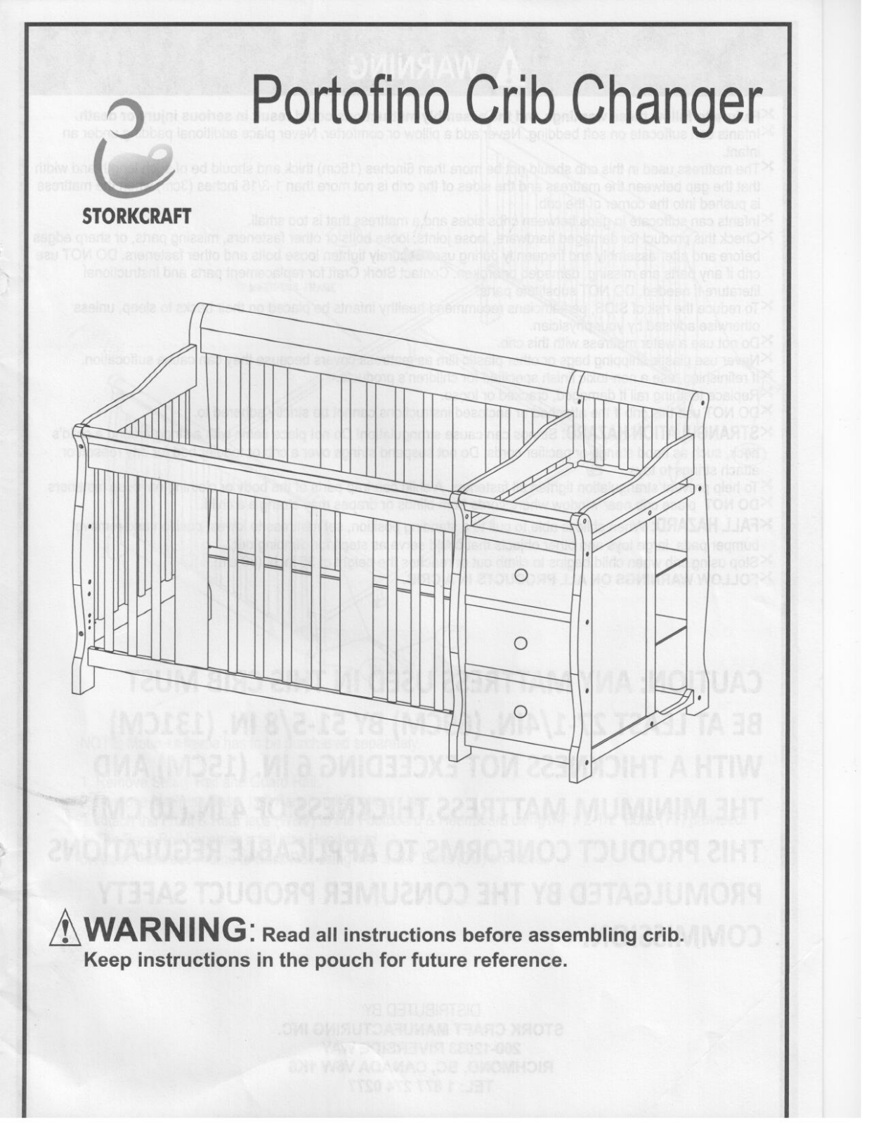 Storkcraft KD1675 Specifications - ManualMachine.com