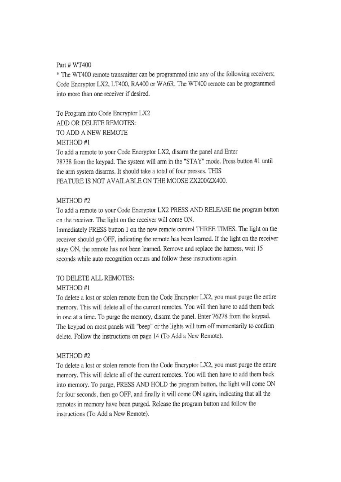 Street Smart Security ST9 Users Manual - ManualMachine.com
