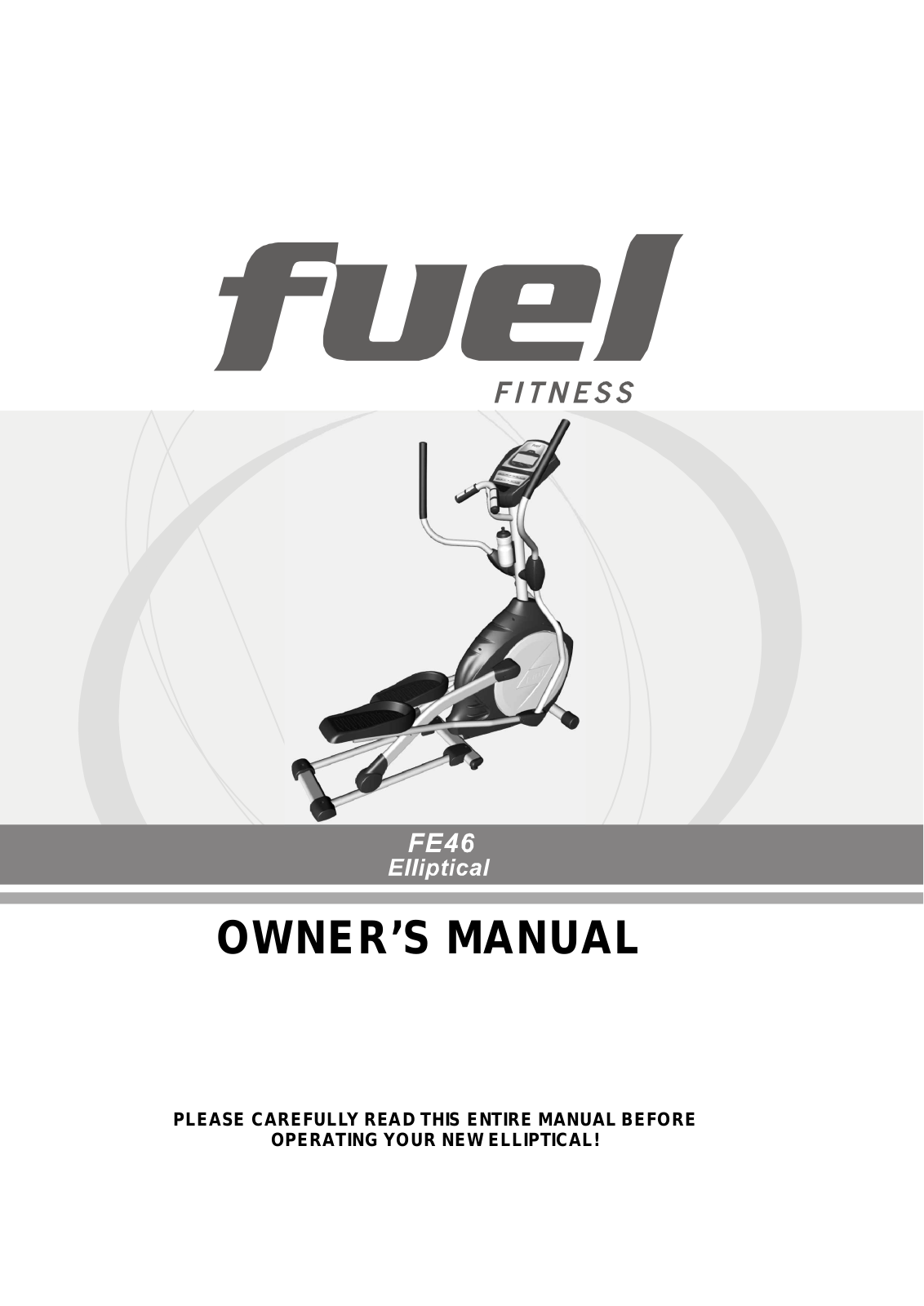 Fuel Fitness FE46 User Manual