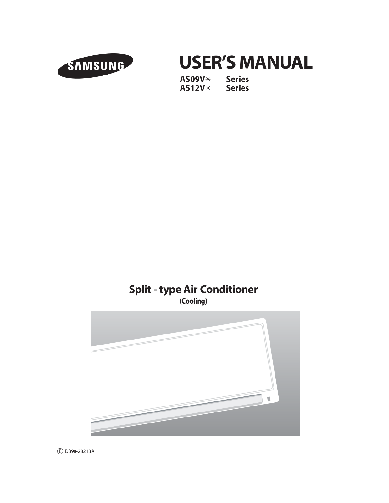 Samsung AS12VBLN, AS09VBLN, AS12VBLX, AS09VBLX User Manual