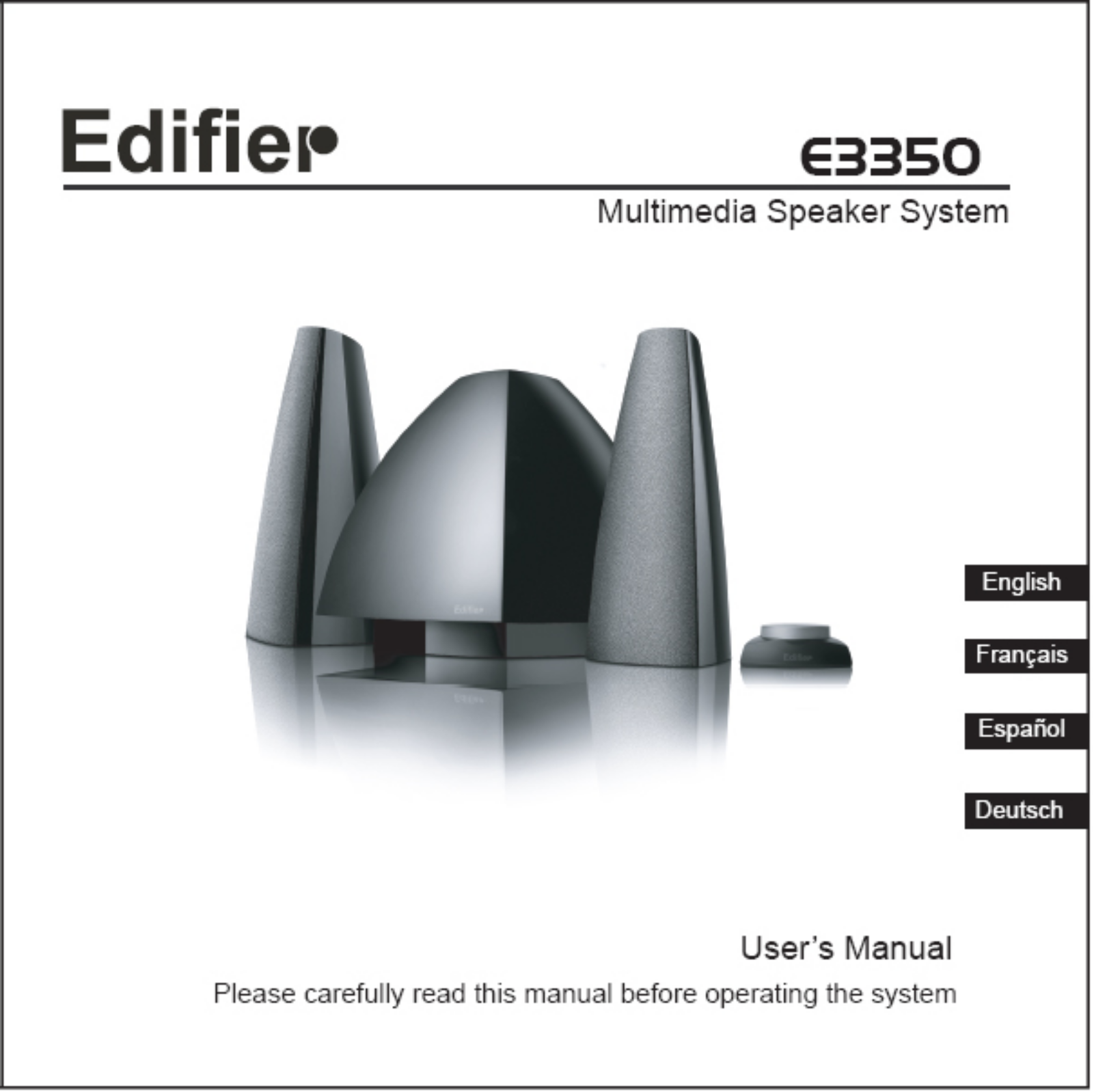 EDIFIER E3350 User Manual