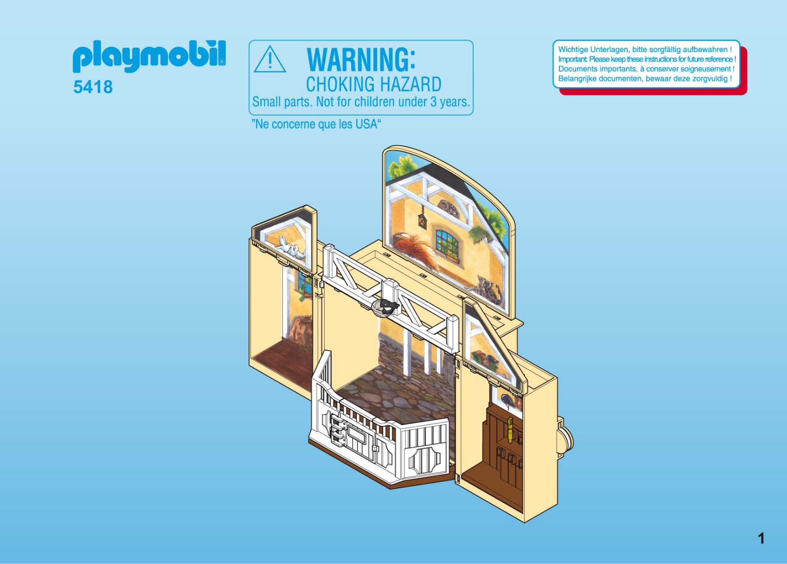 Playmobil 5418 Instructions