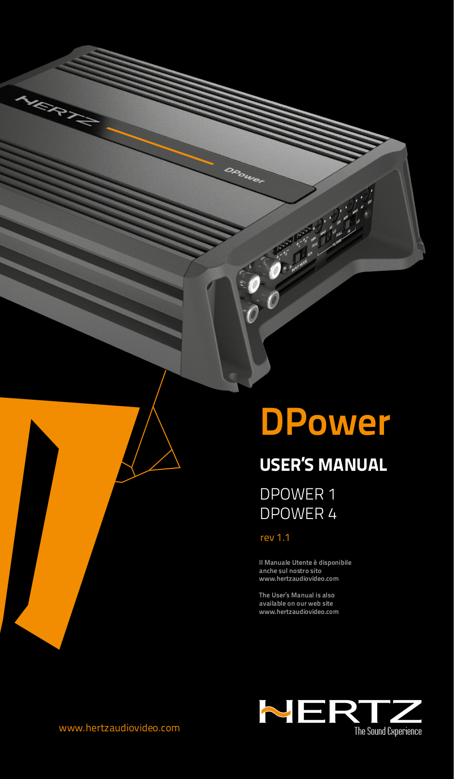 Hertz Dpower 4, Dpower 1 User Manual