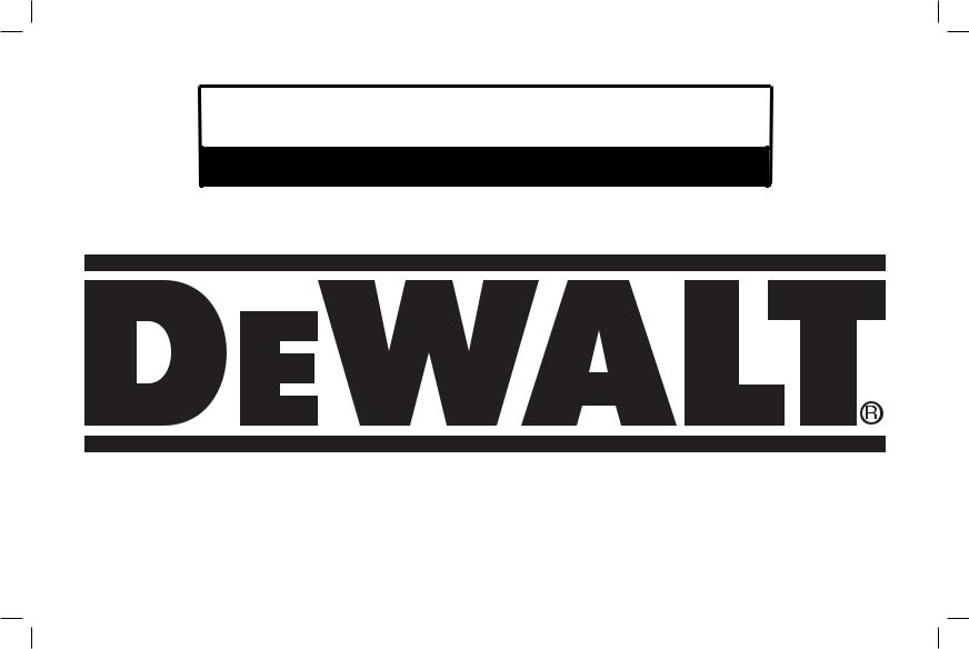 DeWalt DW758 User Manual