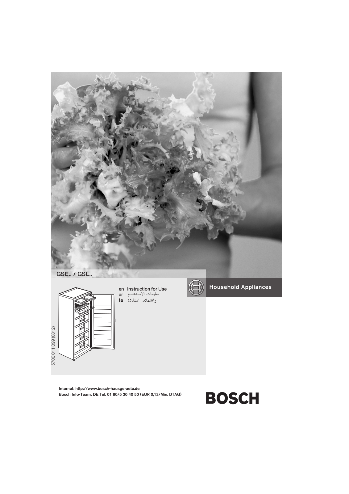 Bosch GSE36401ME, GSE28401ME User Manual