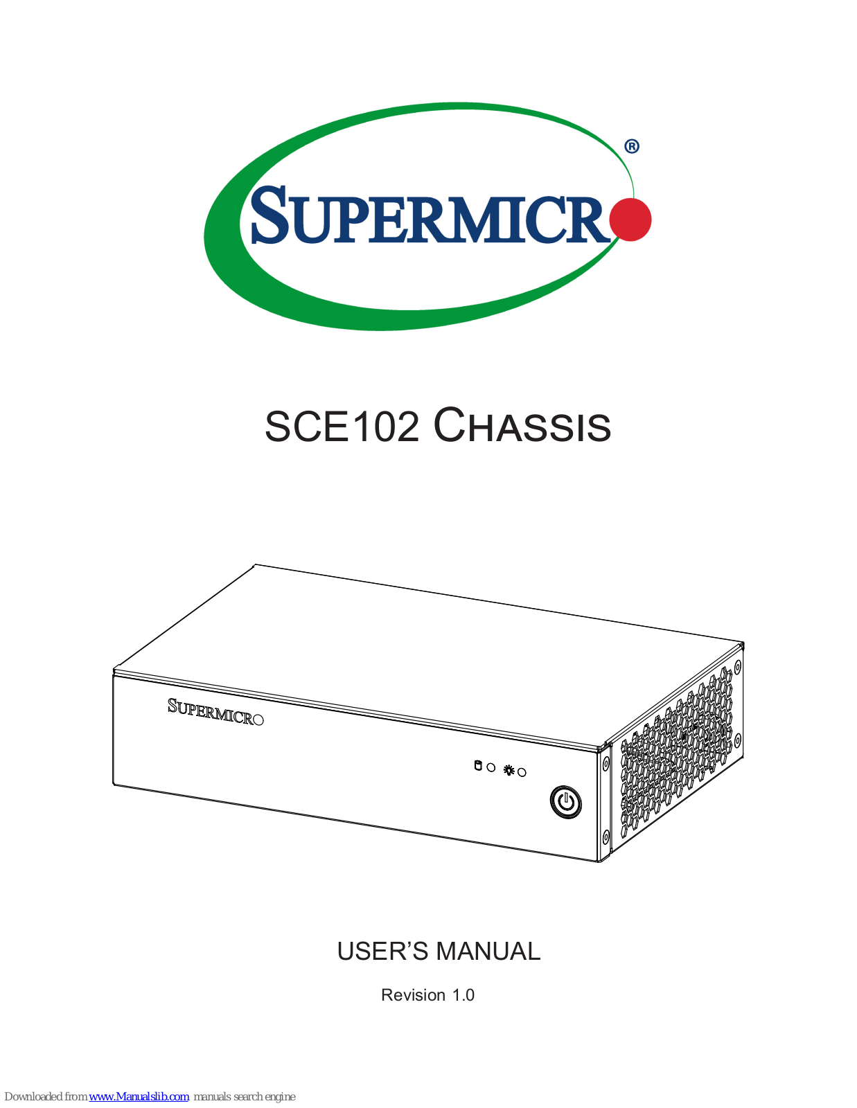 Supermicro SCE102 User Manual