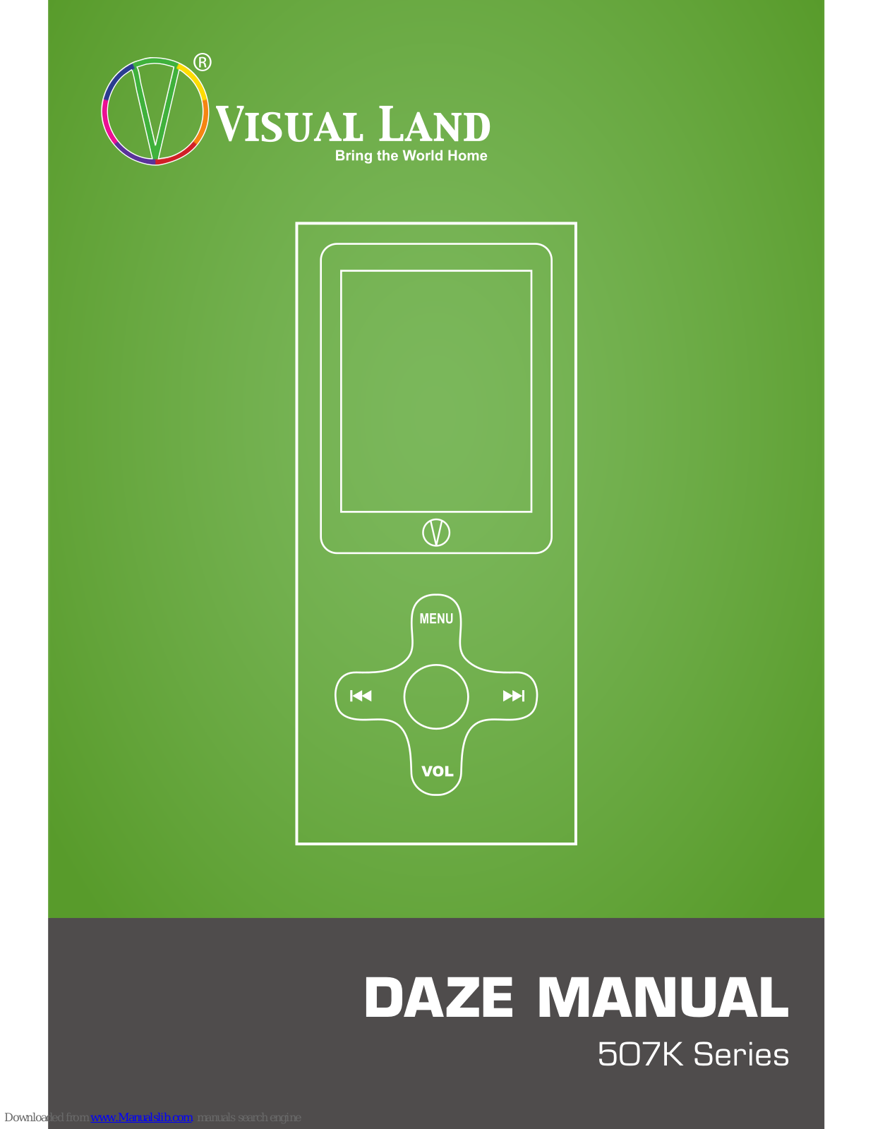 Visual Land Daze 507K Series User Manual