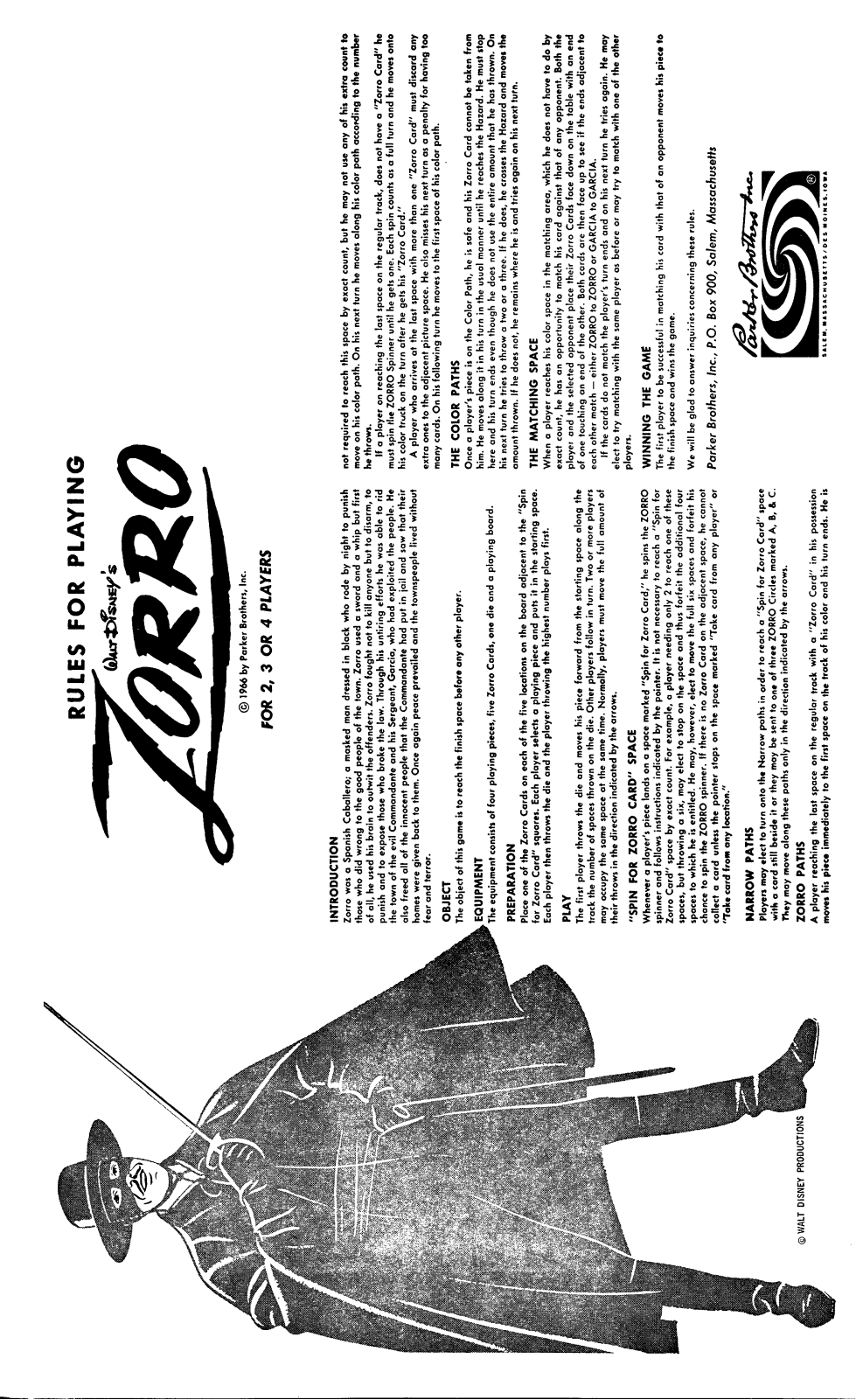 Hasbro ZORRO User Manual