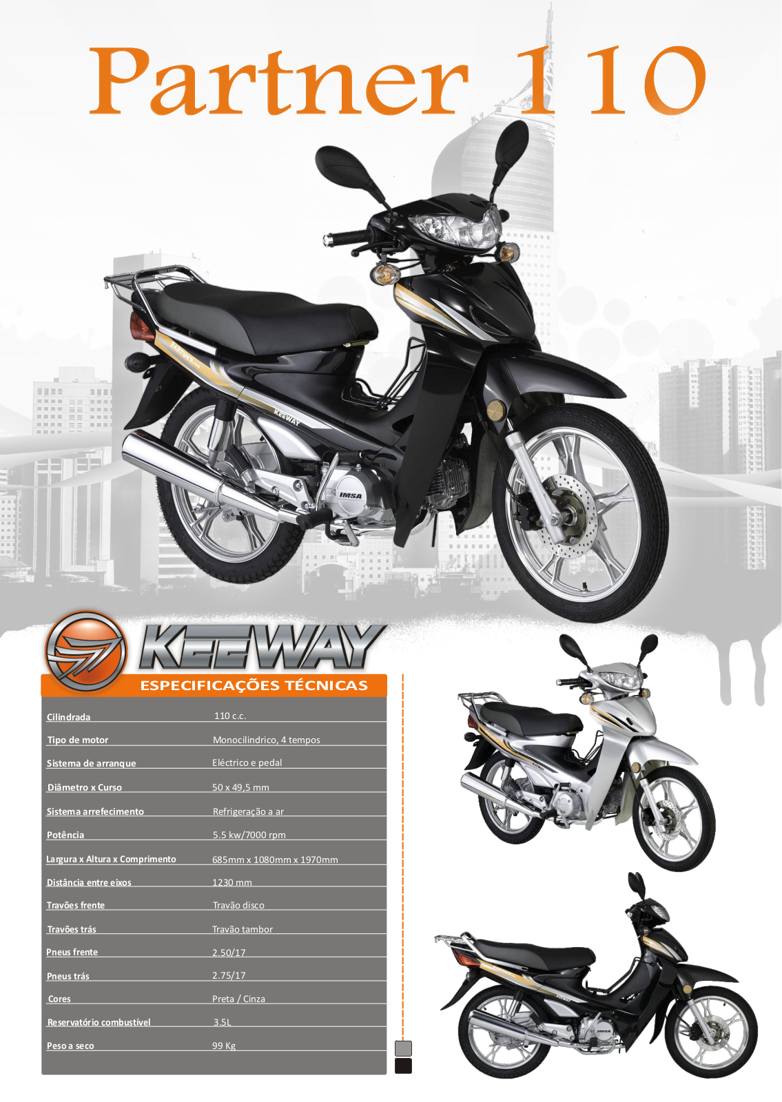 Keeway PARTNER 110 Brochure