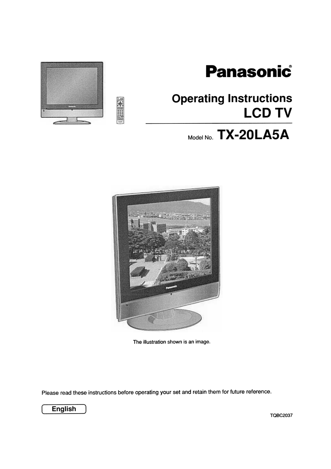 Panasonic TX-20LA5A User Manual