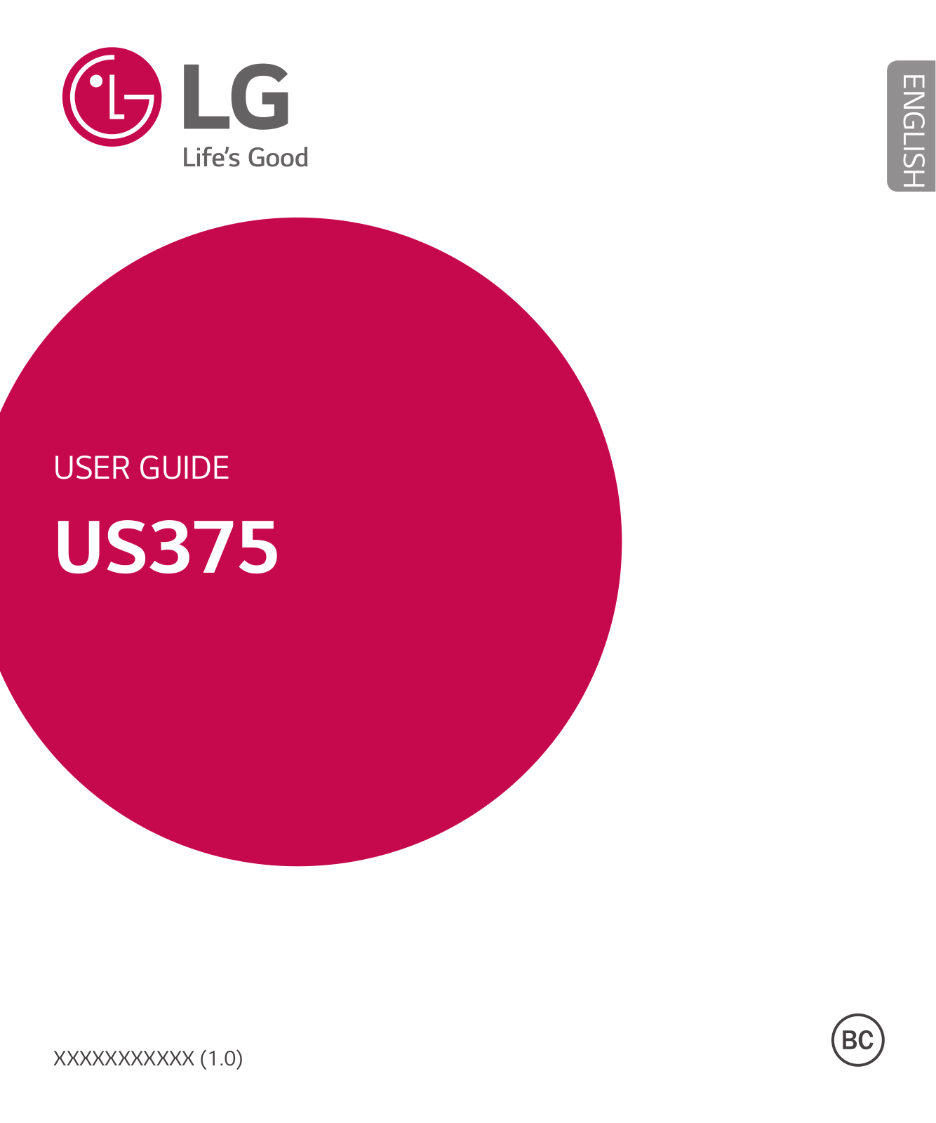 LG US375 User Manual