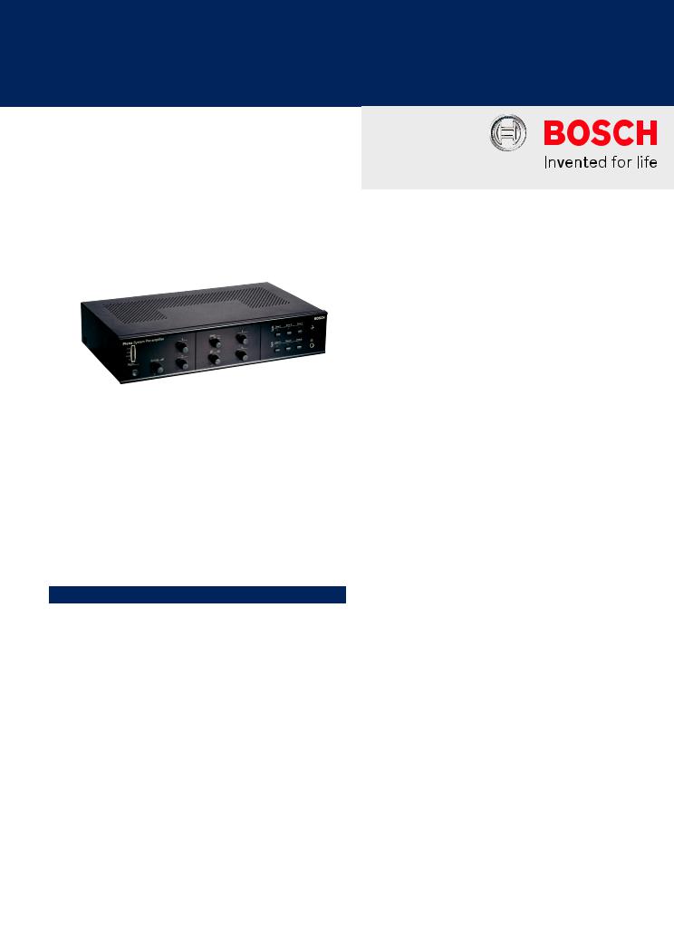 Bosch LBB 1925-10 User Manual