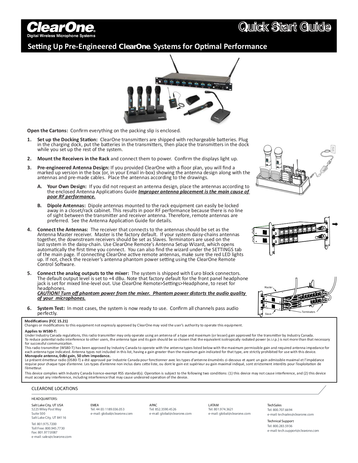 ClearOne TABLETOP User Manual