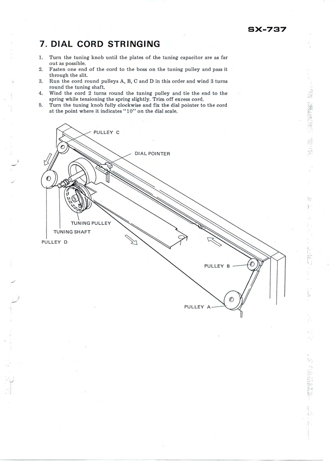 Pioneer SX-737 Service manual