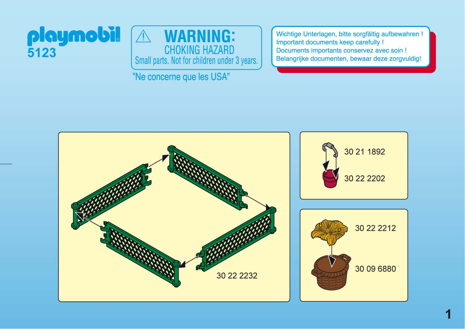 Playmobil 5123 Instructions