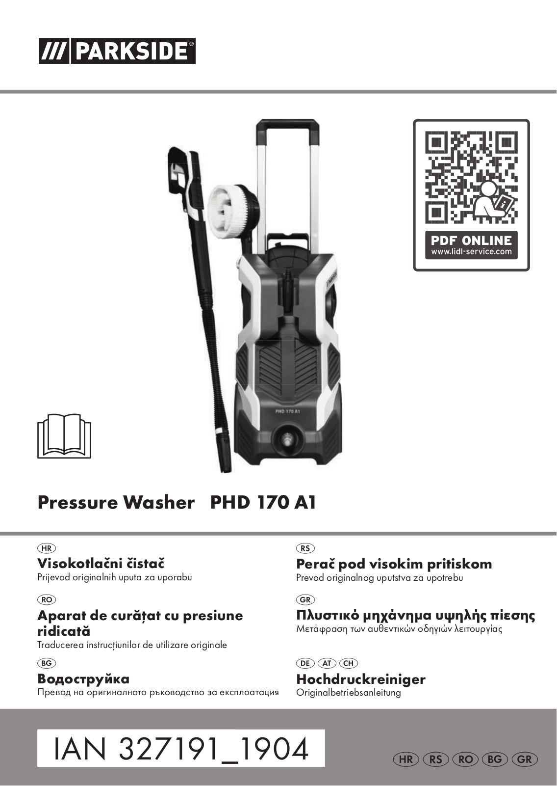 Parkside PHD 170 A1 User guide - ManualMachine.com