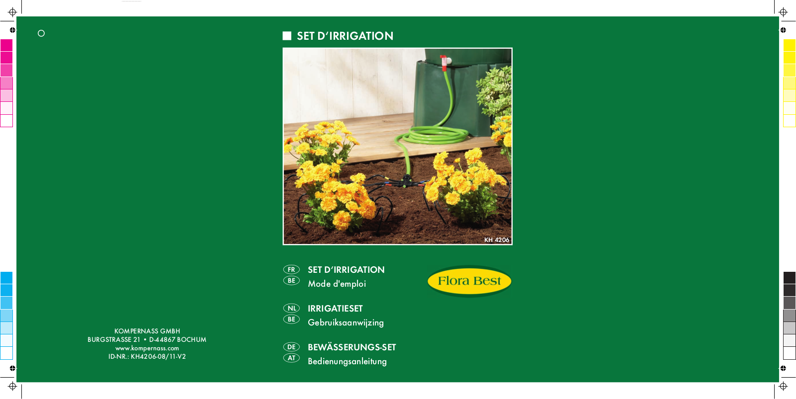 FLORABEST KH 4206 IRRIGATION SET User Manual