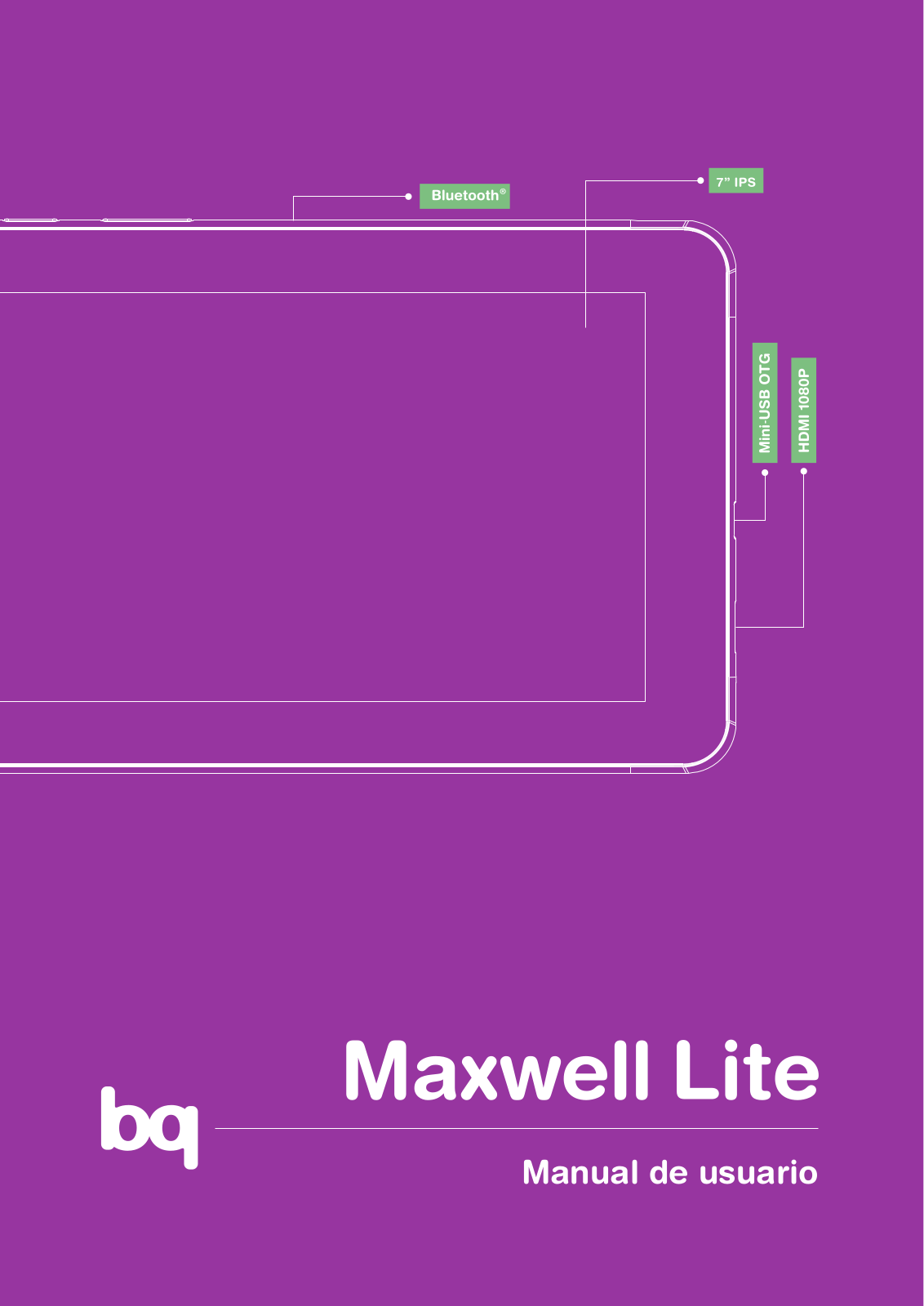 BQ Maxwell Lite Manual de Usuario