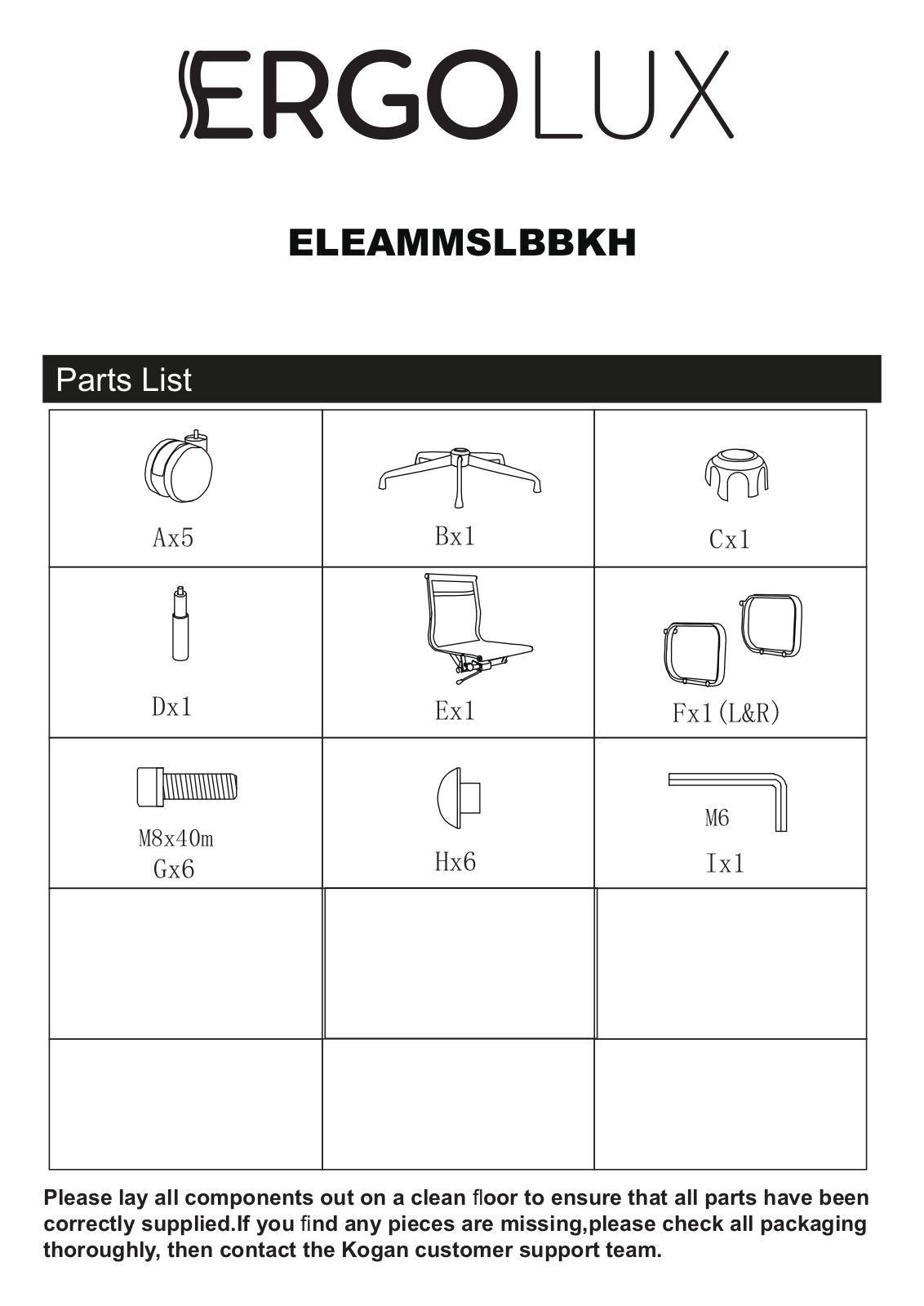 Ergolux ELEAMMSLBBKH User guide - ManualMachine.com