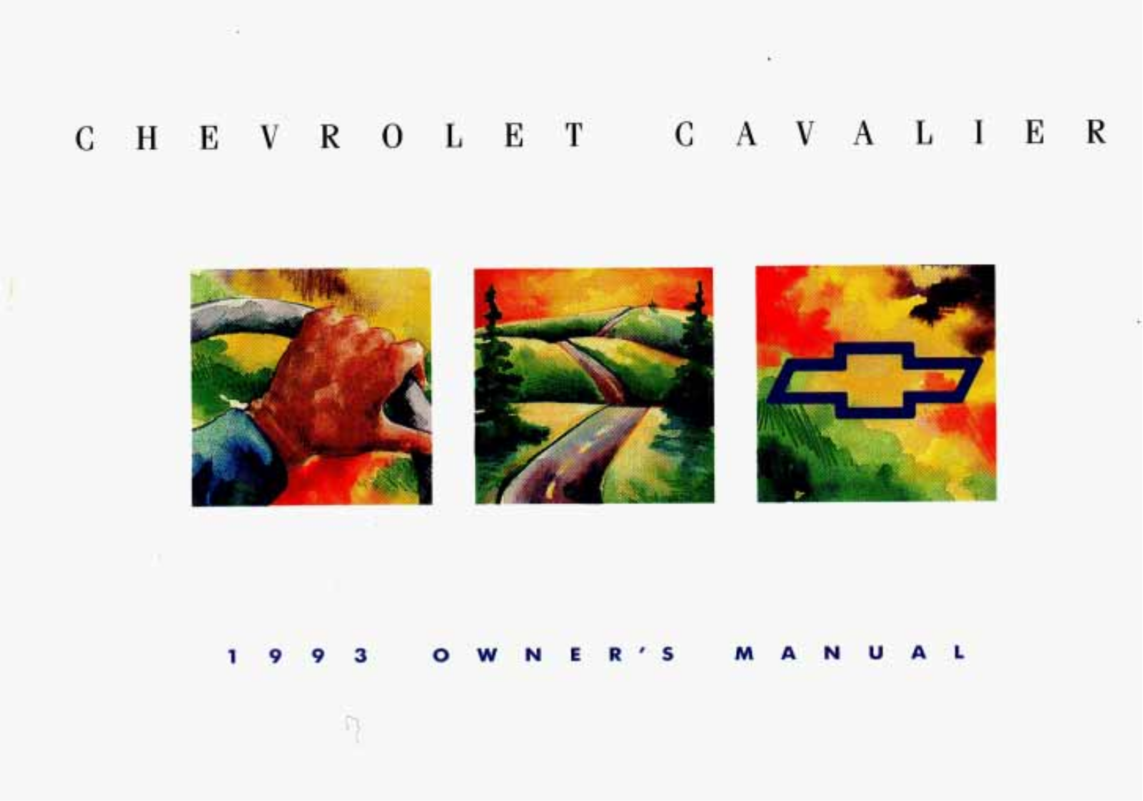 Chevrolet Cavalier 1993 Owner's Manual