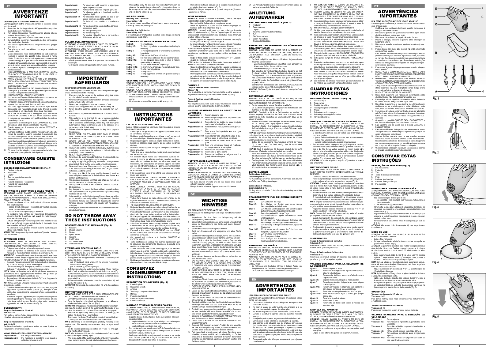 Ariete 1566 User guide - ManualMachine.com