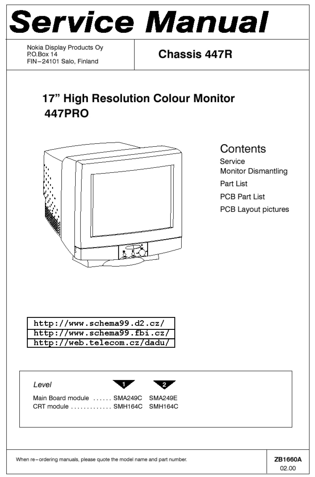 Nokia 447R Service Manual