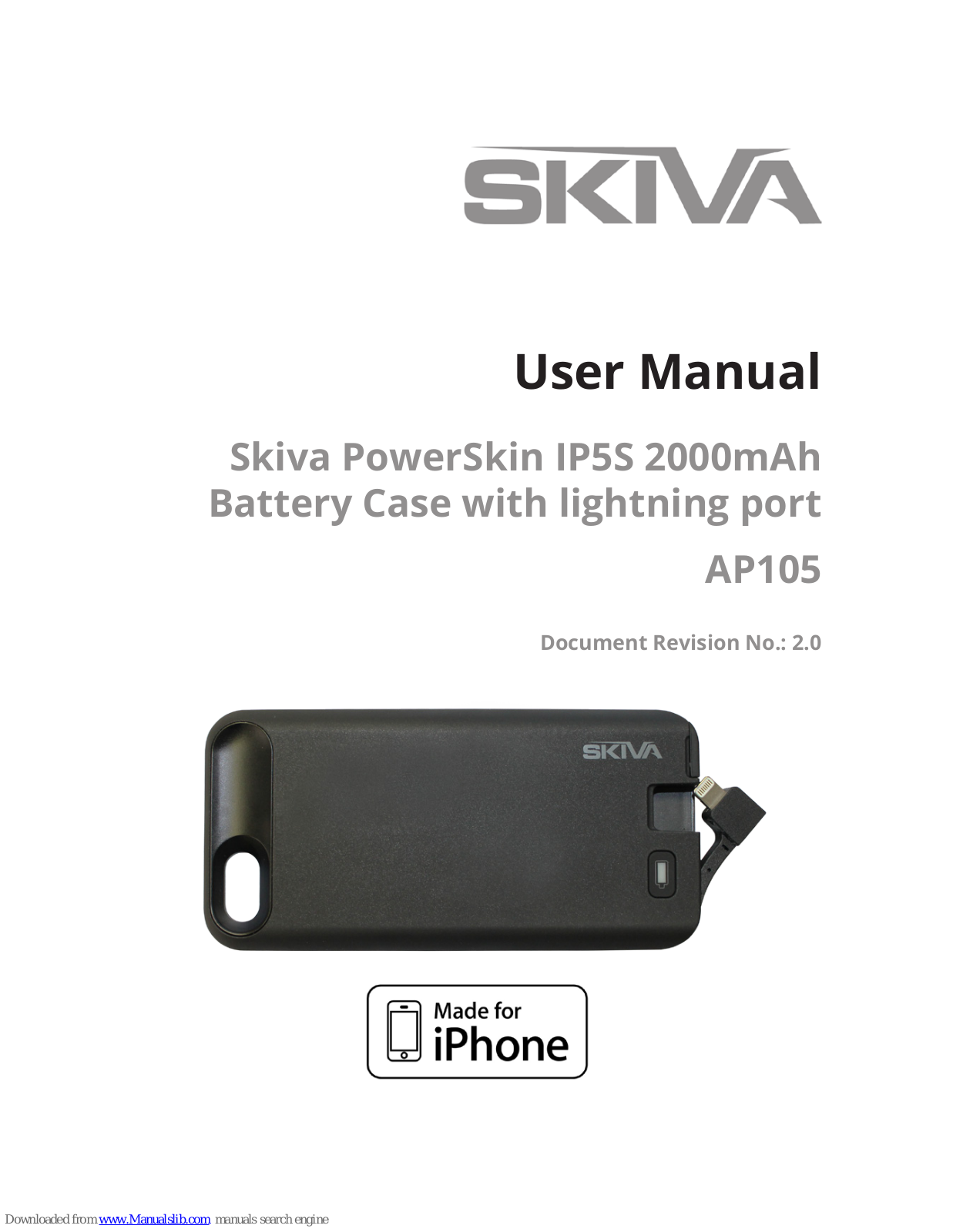 Skiva AP105 User Manual