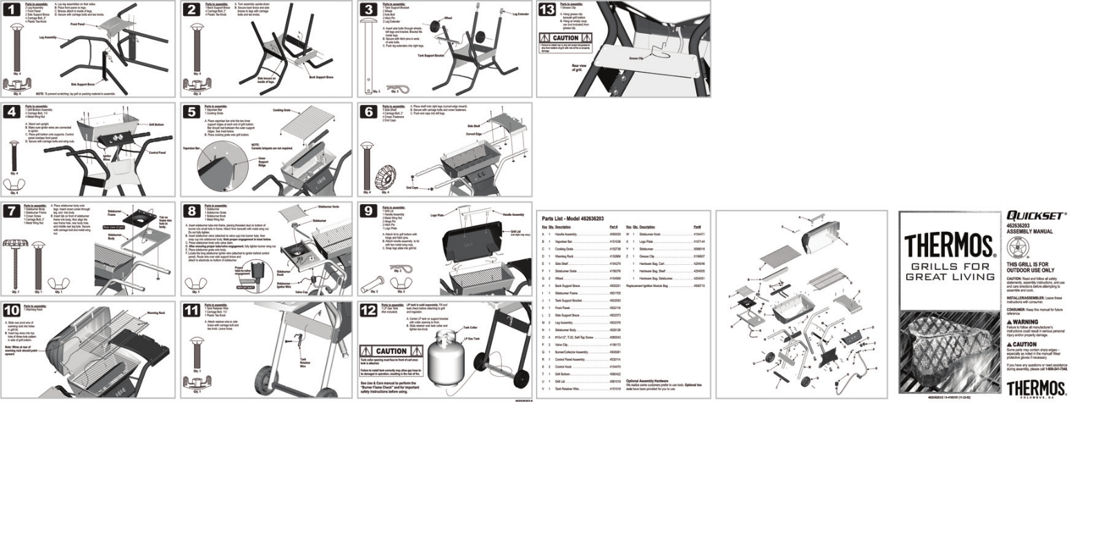 Charbroil 462636203 Owner's Manual