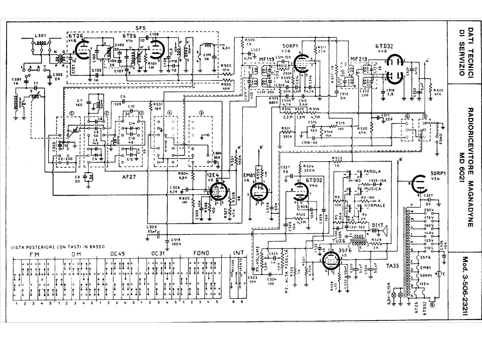 Magnadyne md6021 schematic