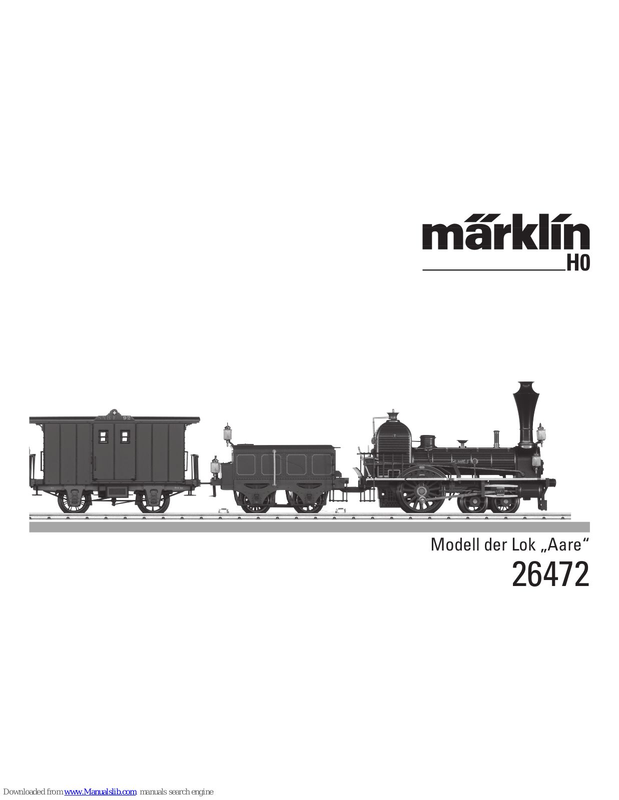 marklin 26472 User Manual