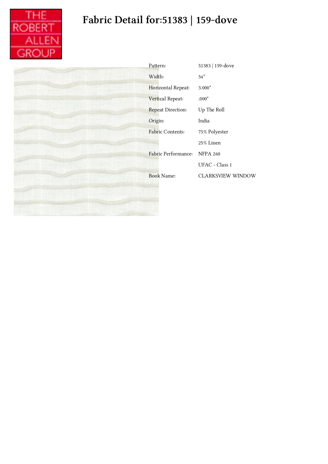 Duralee CRAL3972 Specifications - ManualMachine.com