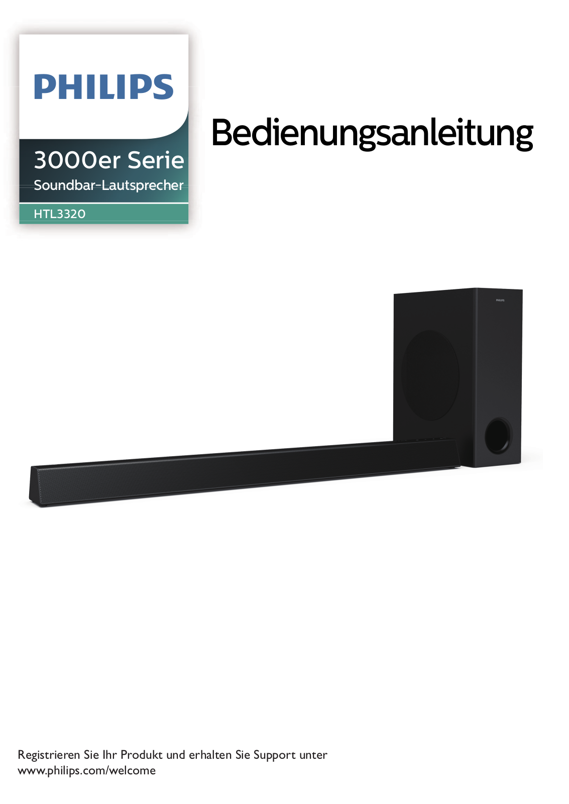 Philips HTL3320/10 user manual