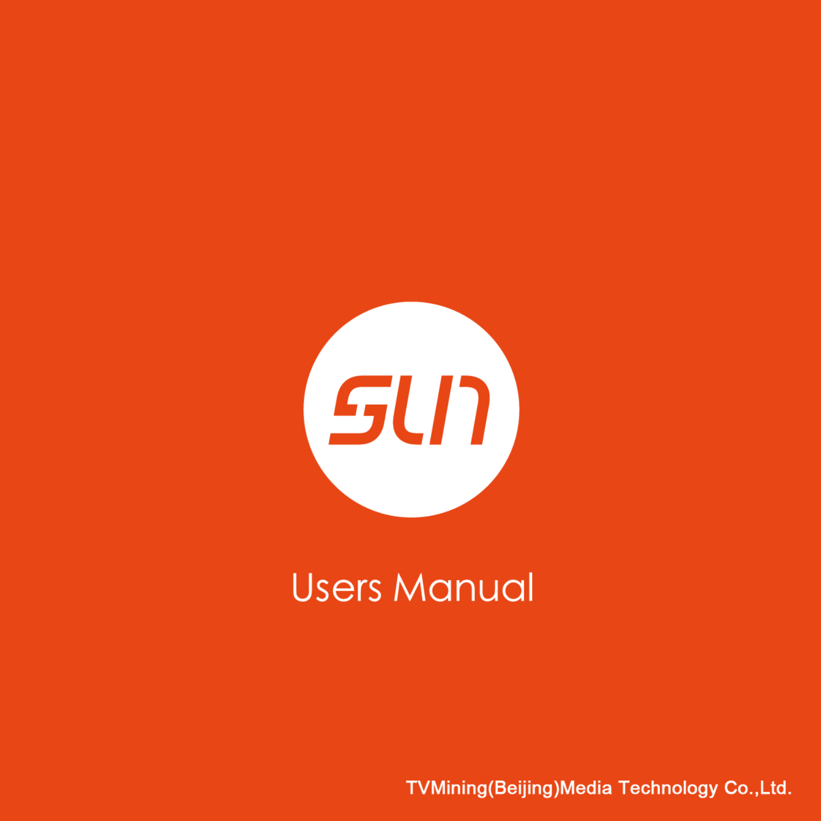 TVMining Sun TV Box User Manual