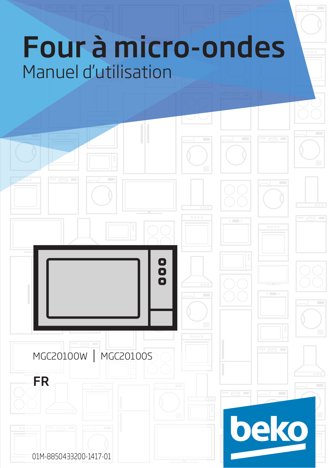 Beko MGC20100W, MGC20100S User manual