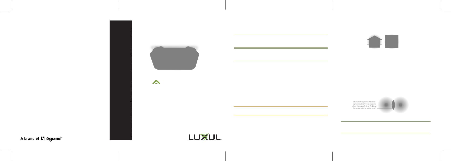 Luxul Wireless XAP1610 User Manual