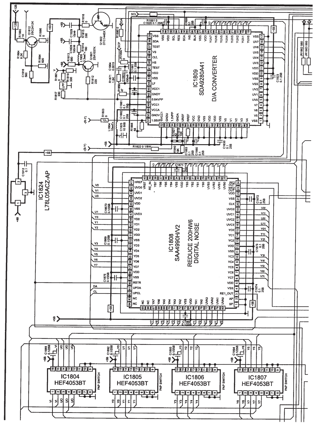 SONY KV28S4R Schematics List 14