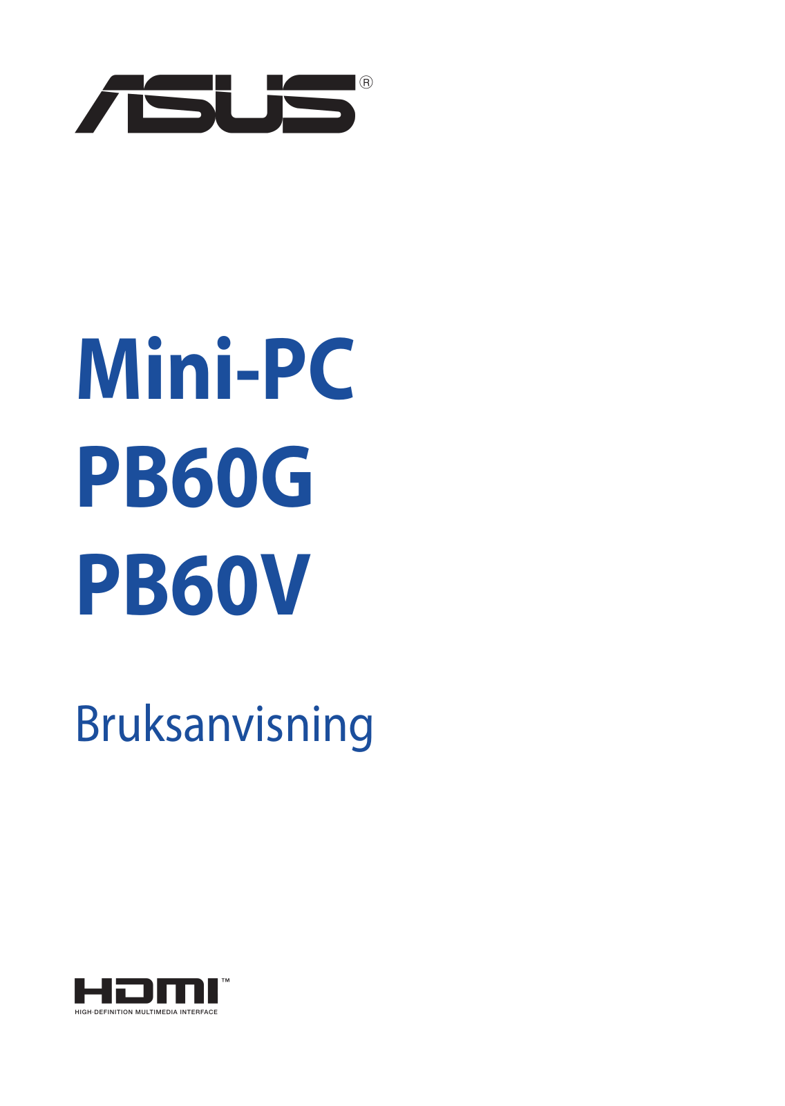 Asus PB60V User’s Manual