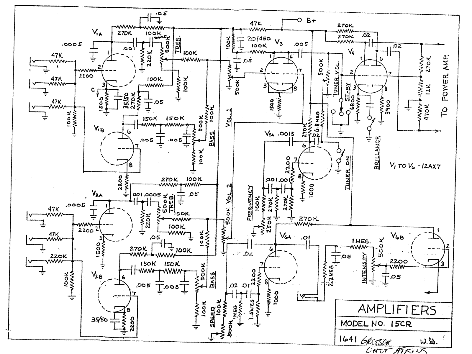 Gretsch 6160 schematic - ManualMachine.com