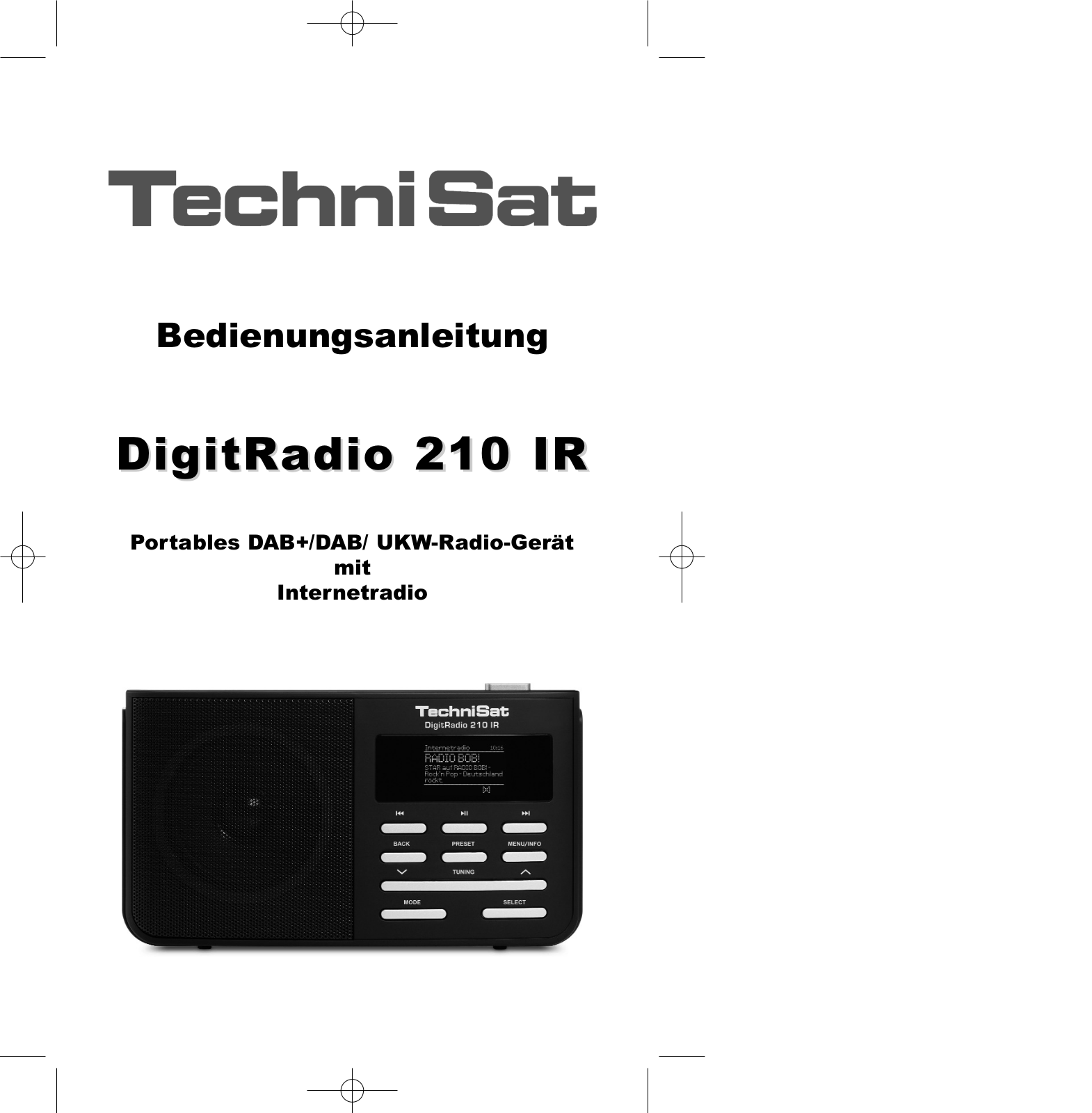 TechniSat DigitRadio 210 IR User guide