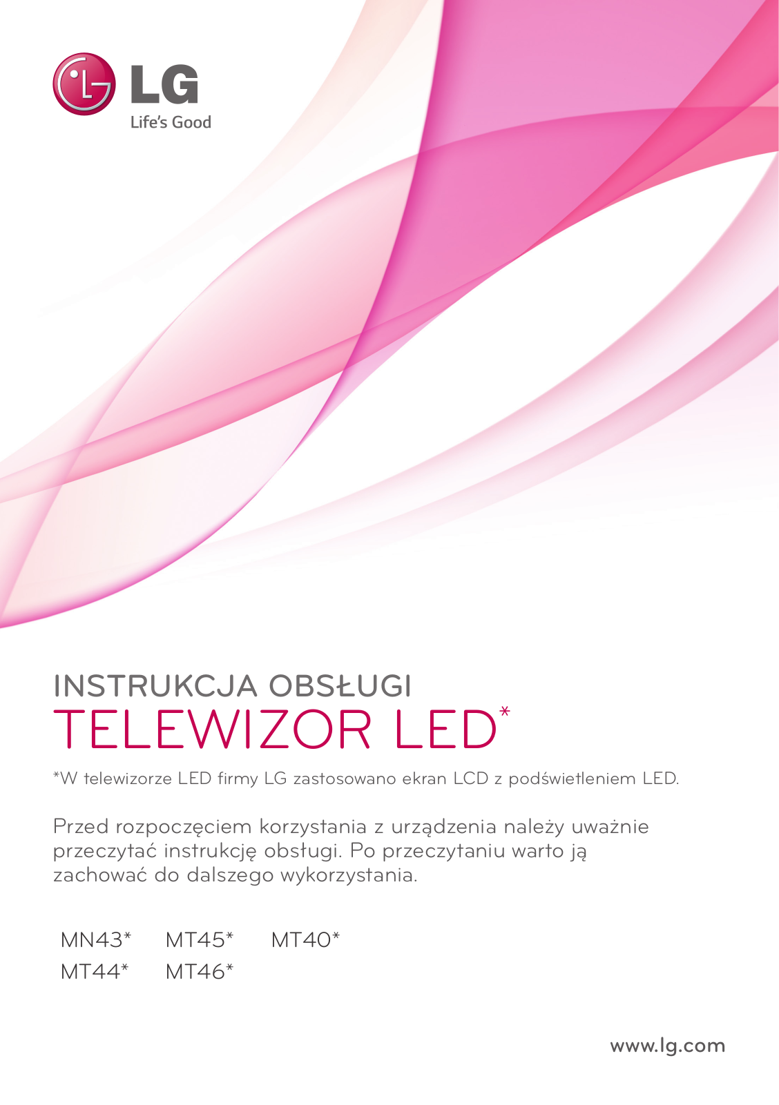 LG 22MT45DP-WZ, 22MT45DP-PZ, 24MT46D-PZ, 24MT45V-PZ User manual