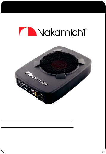 NAKAMICHI NBF8.0A User Manual